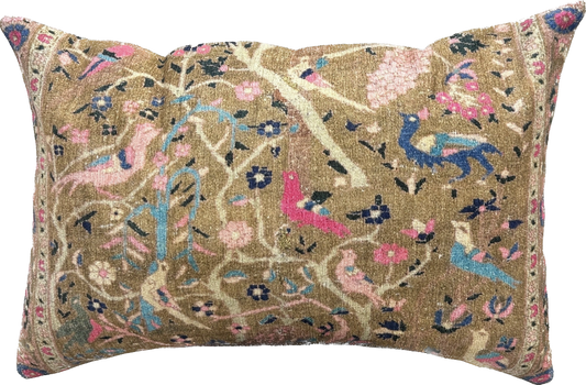 Persian Lumbar With Animal Design